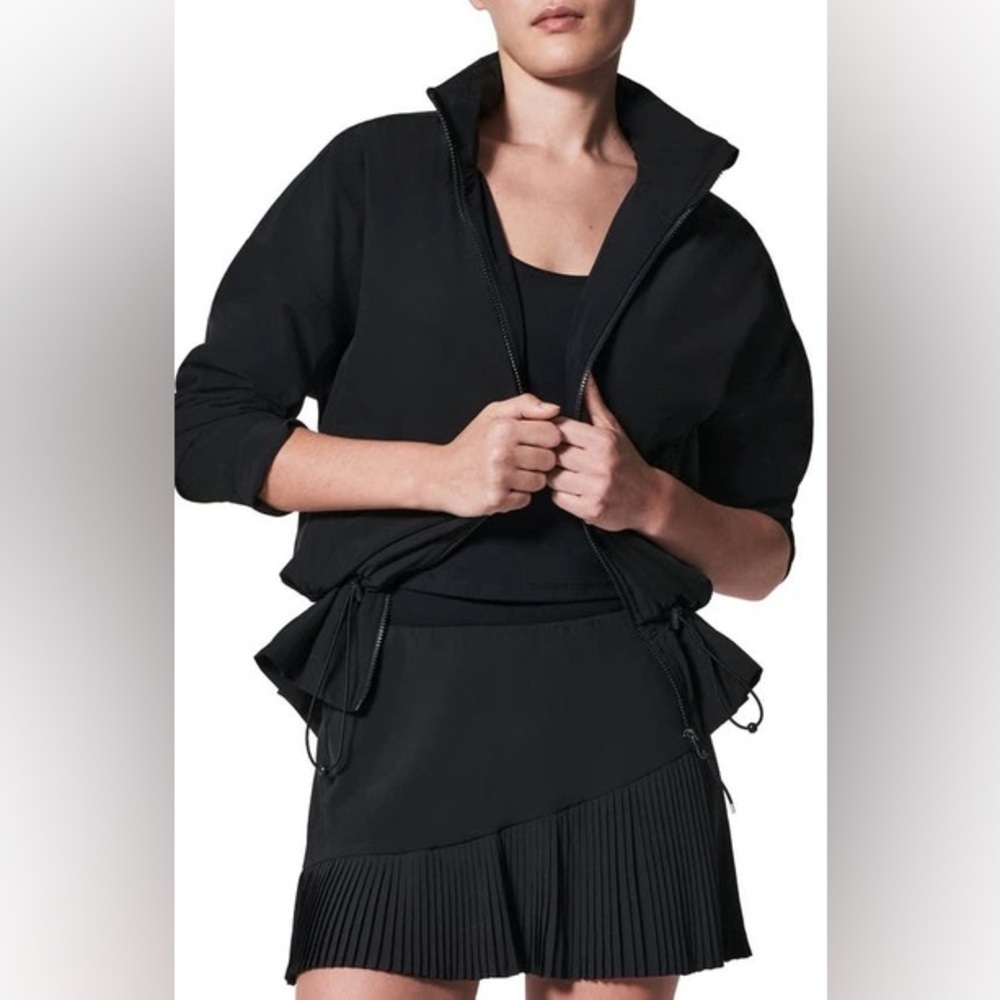 SPANX Women's It’s a Cinch Black Water Resistant Jacket